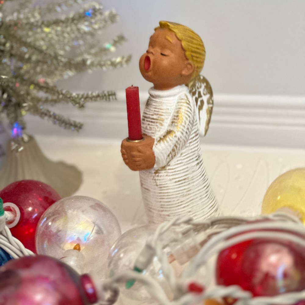 Vintage Chorus Little Boy Christmas decor